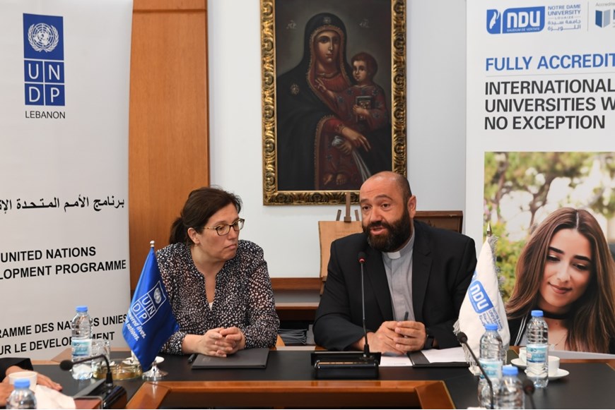 NDU Signs MOU with UNDP in Lebanon on Environment and Climate Change 6