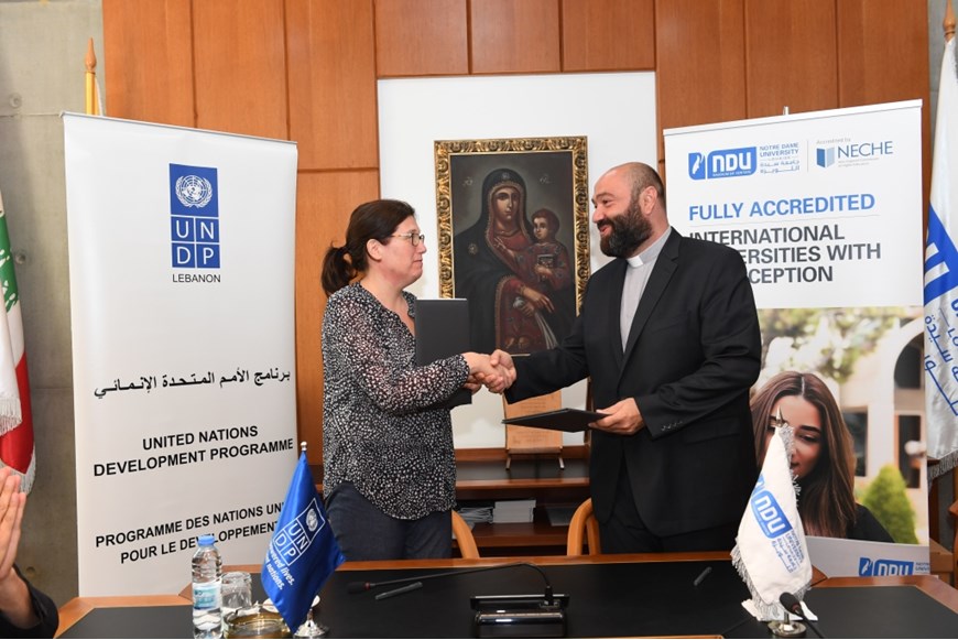 NDU Signs MOU with UNDP in Lebanon on Environment and Climate Change 9