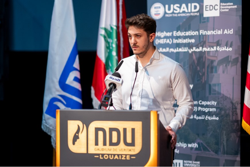 Nearly 200 NDU Students Receive USAID Financial Aid Amid the Crisis in Lebanon 13
