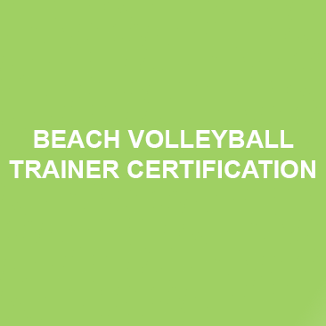 Beach Volleyball Training and Management