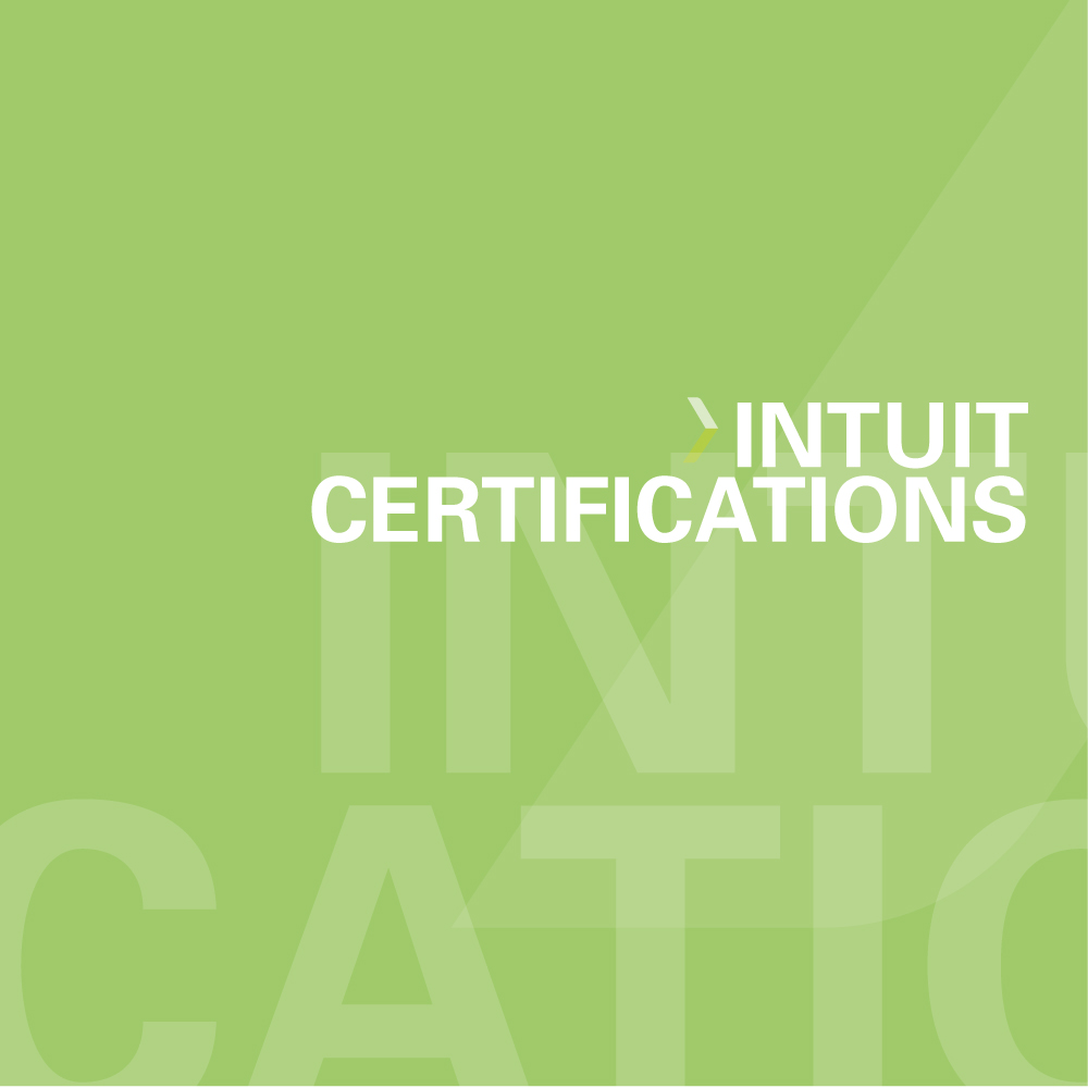 Intuit Certifications