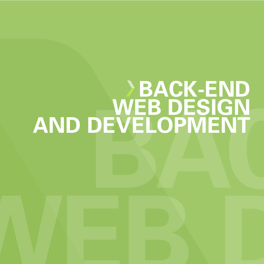 Back-End Web Design and Development