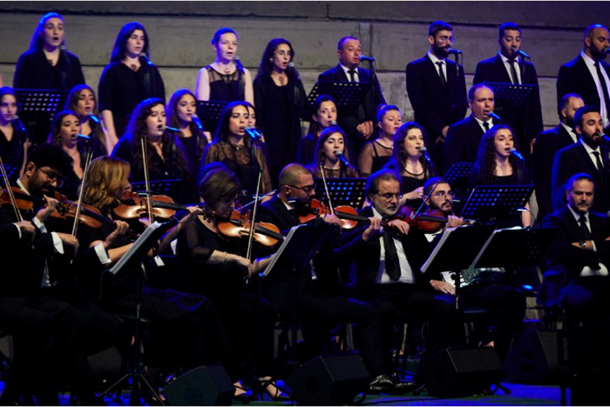 Magida El Roumi Performs from the Heart of NDU for Student Support 3