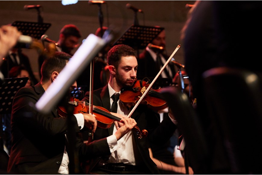 Magida El Roumi Performs from the Heart of NDU for Student Support 5