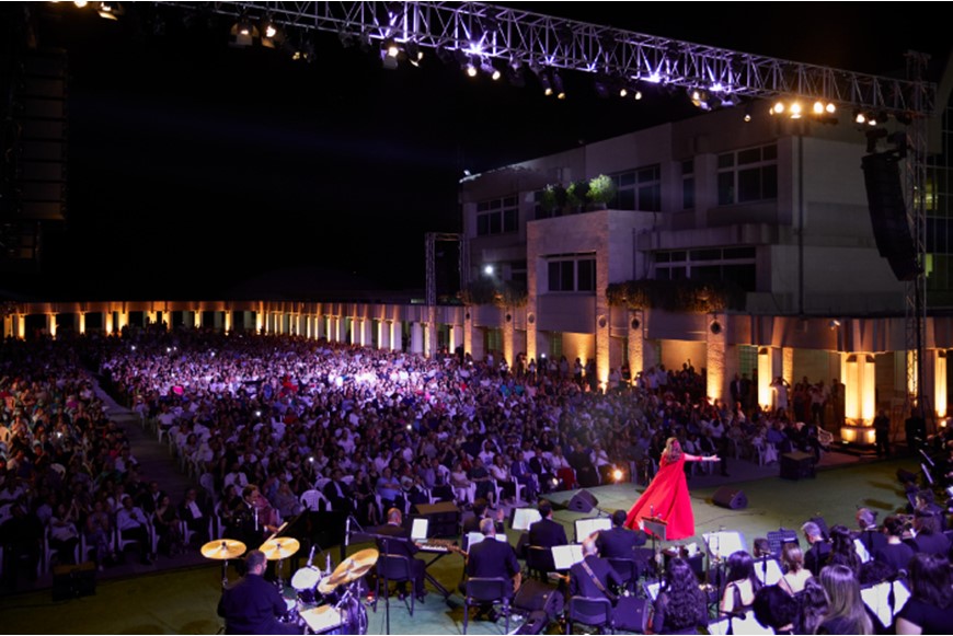 Magida El Roumi Performs from the Heart of NDU for Student Support 9