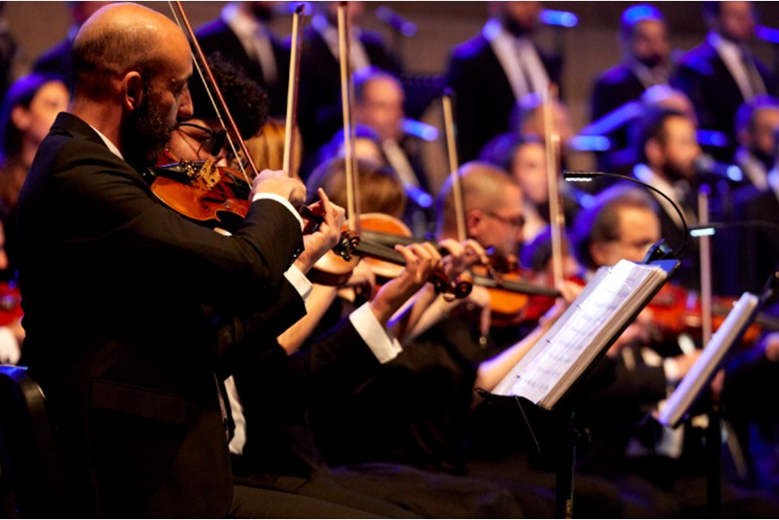 Magida El Roumi Performs from the Heart of NDU for Student Support 13