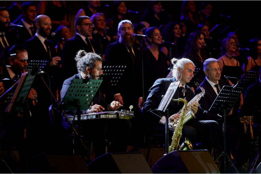 Magida El Roumi Performs from the Heart of NDU for Student Support 14