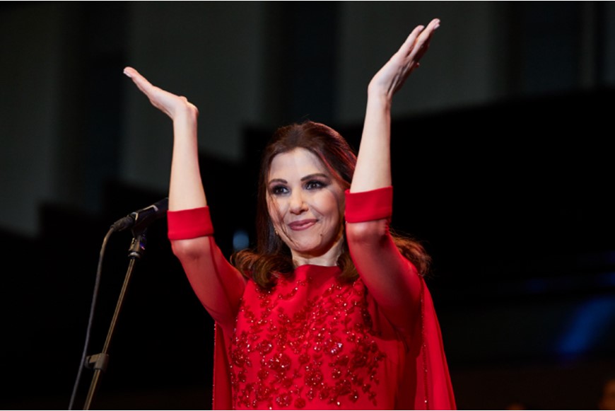 Magida El Roumi Performs from the Heart of NDU for Student Support 18